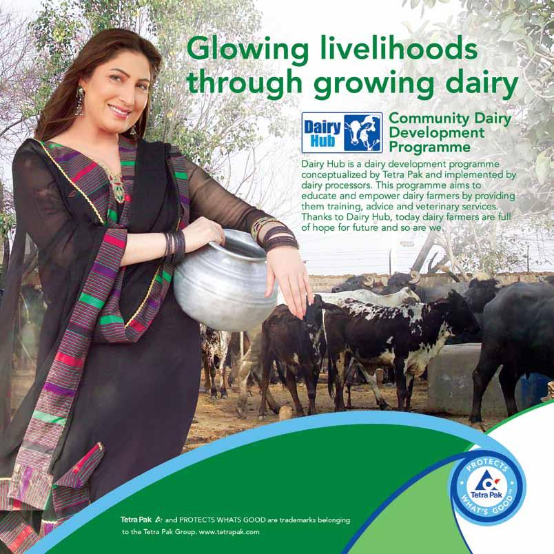 Dairy Hub is an important step by Tetra Pak towards the well-being of dairyfarmers.