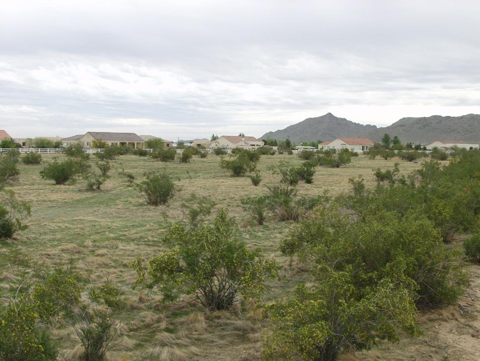 1 percent gradient. Acreage: 20 acres Topography: The site consists of relatively flat, native desert terrain which drains gradually to the northwest at approximately at 0.1 percent gradient. The average elevation of the site is approximately 1,385 feet.