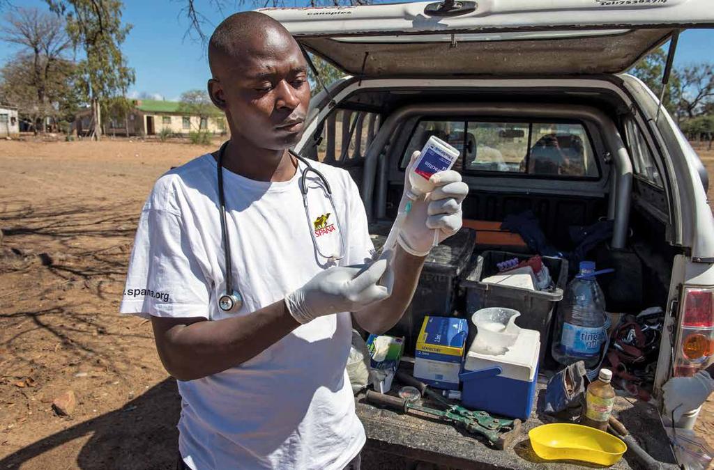 MOBILE CLINICS APPEAL The only vet for miles around People in rural parts of countries like Mauritania, Ethiopia and Zimbabwe are