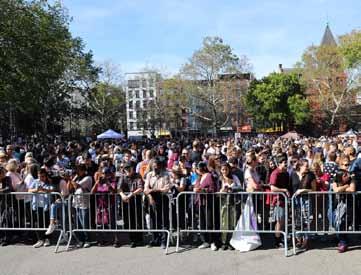 Request For Sponsorship For a limited time, NYC Parks is offering the opportunity for a single sponsor to become the official partner of the Annual Tompkins Square Halloween Dog Parade.