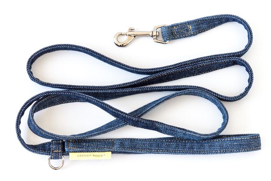 Mutt Love Dog Leash Handcrafted with reclaimed wool and cotton