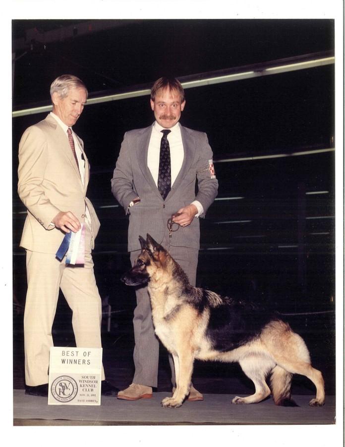 Page 4 MEMBER PROFILE MARK CARBONEAU IS CURRENTY ON THE GSDCSNH BOARD My involvement in the world of German Shepherd Dogs began when I was about 12.