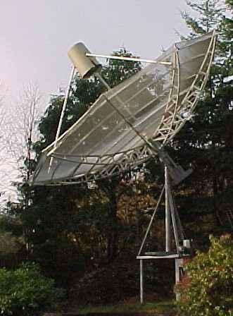 a description of a 1420 MHz radio telescope (above) project for