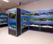 In principle all our aquariums, terrariums and animal racks can be delivered in special dimensions, and we can also