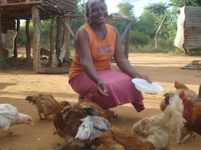 Page 7 of 11 7. Cecilia Kavisi, Kawala Village, Kiliki Location Prior to the vaccination, Cecilia lost over 100 chickens to Newcastle disease.