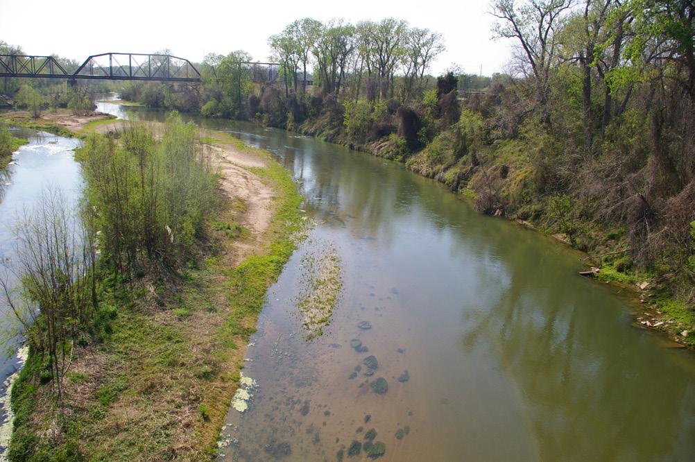 within the basin that contain relatively unaltered habitat, these are now often separated by impoundments or areas of reduced flow with extensive sedimentation.