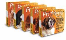 is available in five packaging presentations for different body weights of dogs and puppies 8 weeks and older. Each package contains three or six individual applicator tubes for monthly treatments.