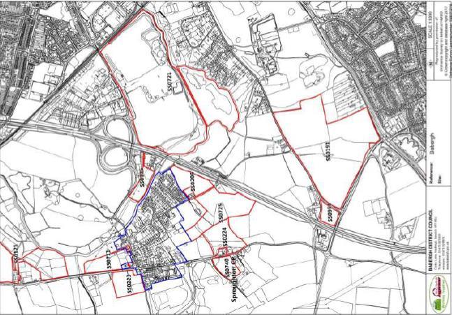 Sites Submitted to BDC - Apr 17 Ref Description Houses SS0121 SS0223 SS0711 Bramford - right hand side of Loraine Way Next to allotments, the Wildman & Hope Farm Land behind the Tithe Barn, Police