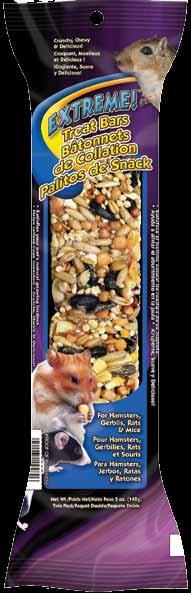 Treat Bars Twin Pack for Hamster, Gerbils, Rats & Mice 6 44481-9 5