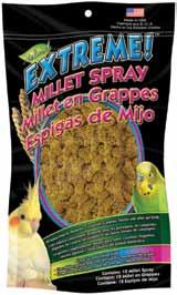 Your birds will find spray millet simply irresistible 4 ct.