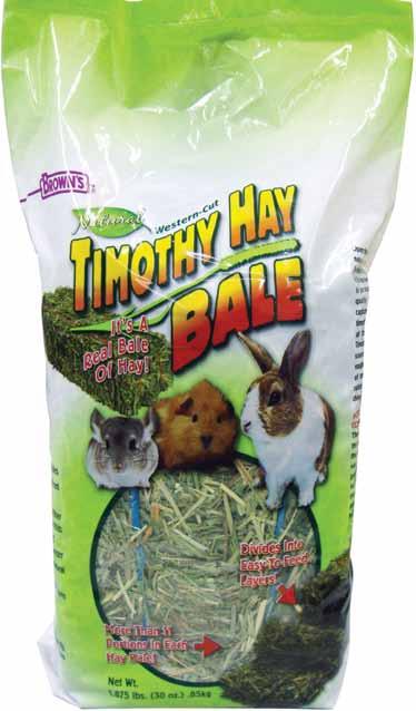 100% Western-Cut Alfalfa Hay Bale Great for younger rabbits up to 6 months, guinea pigs, and chinchillas.