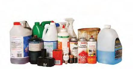 Household Hazardous Waste Collection Facility What do you do with the leftover paint, fertilizers, and motor oil that are hanging out in your garage?