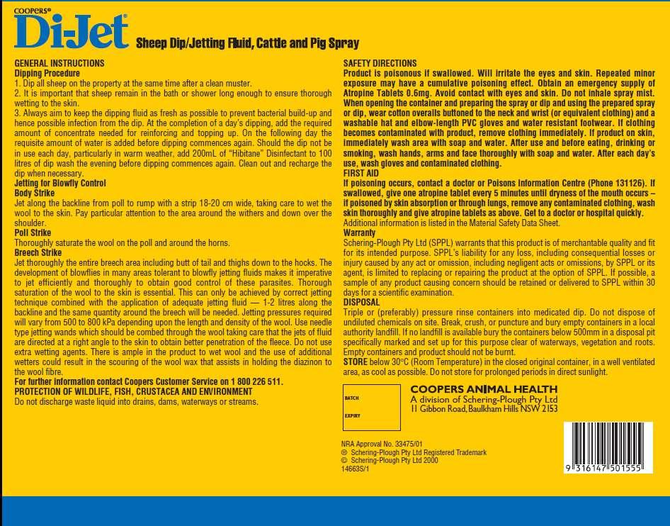 ATTACHMENT 1 (page 2 of 3 pages) COOPERS DI-JET SHEEP DIP/JETTING FLUID, CATTLE AND