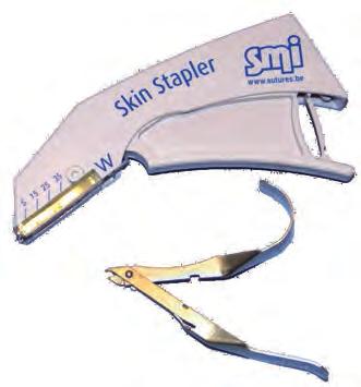SPECIALITY PRODUCTS Skin Stapler & Remover INDICATIONS: SMI Skin Stapler can be used