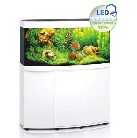 VISION 260 With its curved front panel, the VISION 260 LED is an expression of elegance and masterfully sets the stage for the living image of an aquarium.