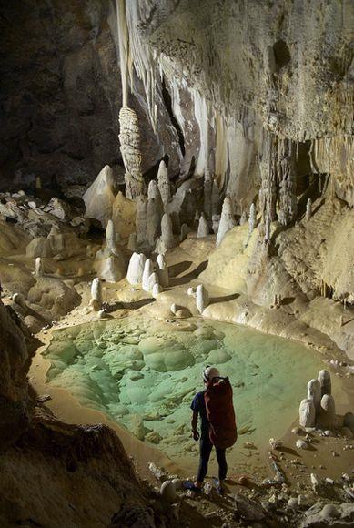 Lechuguilla caves, New Mexico: