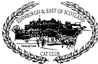 Edinburgh & East of Scotland Cat Club Schedule of the 58 th All Breed Championship Show Held under GCCF Licence and Rules At