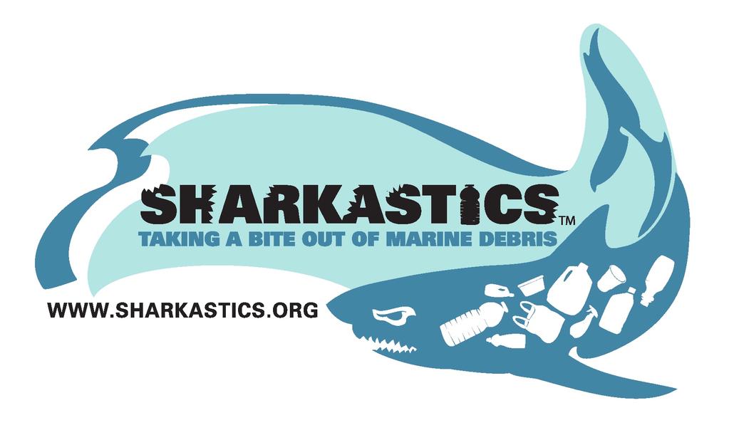 Sharkastics Research, Marine Debris Sorting & Educational Activities Description: Combining the words "shark" and "plastic", Sharkastics are what we've termed pieces of marine debris with obvious