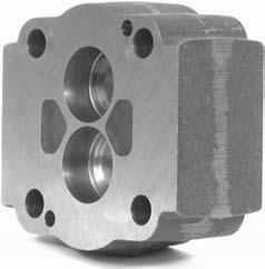 COMMERCIAL - P31 5 Bearing Carriers Series P31 L back front R P31 BEARING CARRIERS (FLOW DIVIDERS ONLY) Ports Ports Ports Metric Metric SAE Split Split SAE Str. Str. Flge. Flge. Thd.