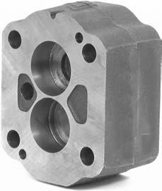 COMMERCIAL - P51 5 Bearing Carriers L back front Series P51 P51 BEARING CARRIERS (FLOW DIVIDERS ONLY) Ports SAE Split Metric Split SAE Str. Metric Str.