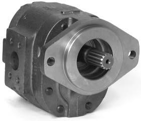 Series P75 Reliability Series 75 pumps and motors are cast from hi-tensile gray iron and offer a wide variety of drive shafts designed for high torque input/output.