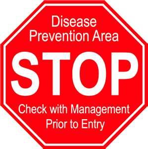 Stop disease at the farm gate Respect these signs.