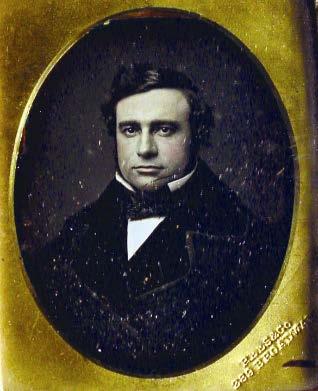 A photograph of Isaac Jennings, from the collections of the Fairfield Museum and History Center. (1823-1887) followed in his father s footsteps, even though his parents did not approve.