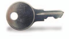 PART (ONE KEY) 1151001 Material: Brass Finish: Nickel plate Key Code: