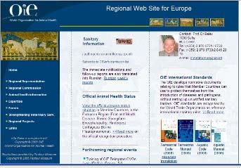 Online bookshop : all OIE publications Delegate site (password) Access to