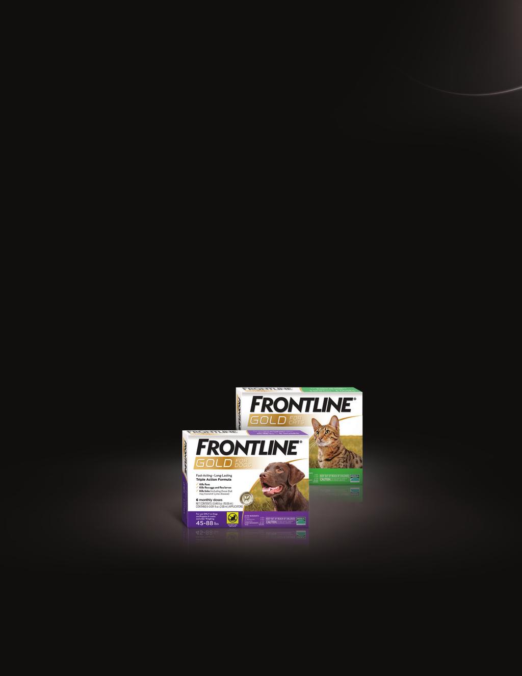THE FRONTLINE BRAND PRODUCTS WITH THE GOLDEN TOUCH.