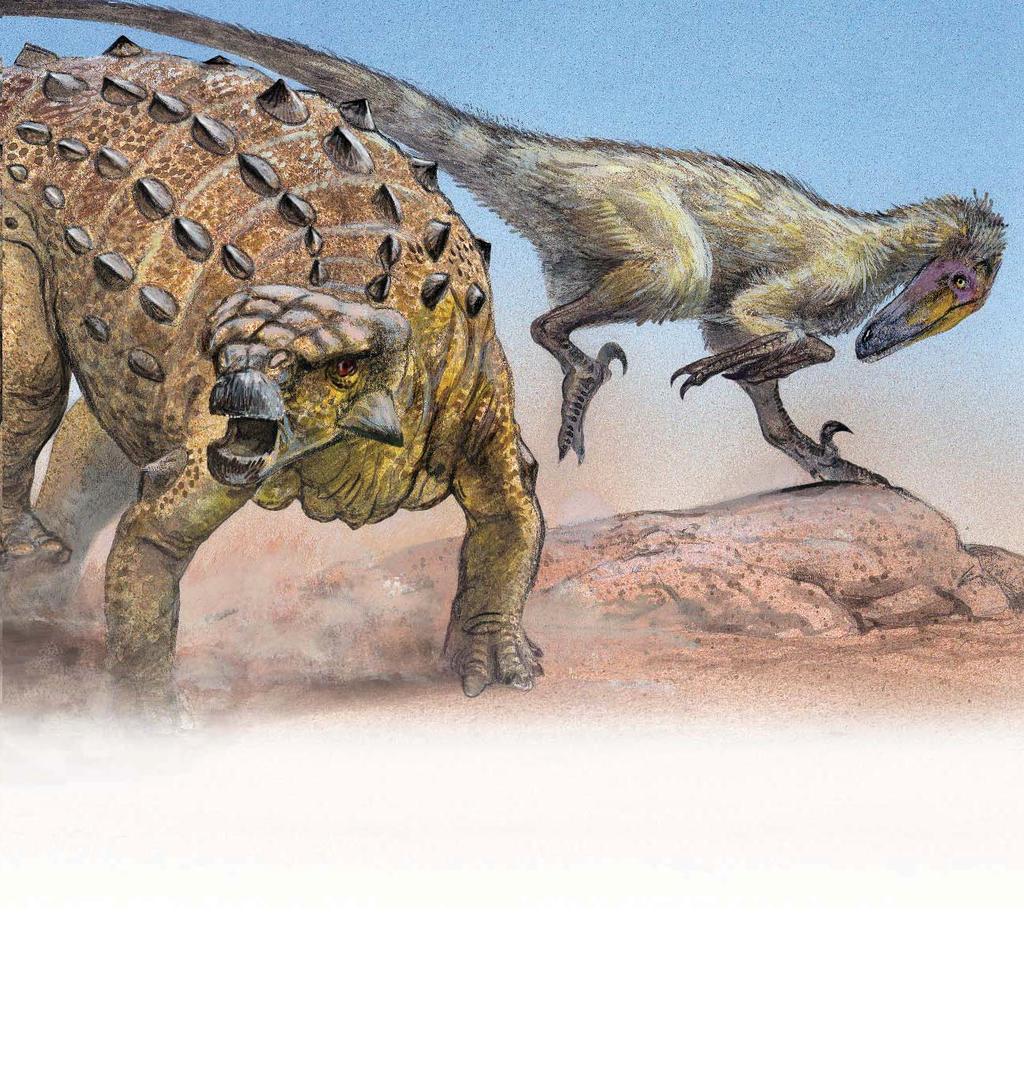 Speed was very helpful to meat-eating dinosaurs.