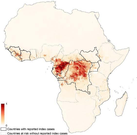 Ebola Zoonotic viral haemorrhagic disease Largest outbreak prior to 2014: 425 cases