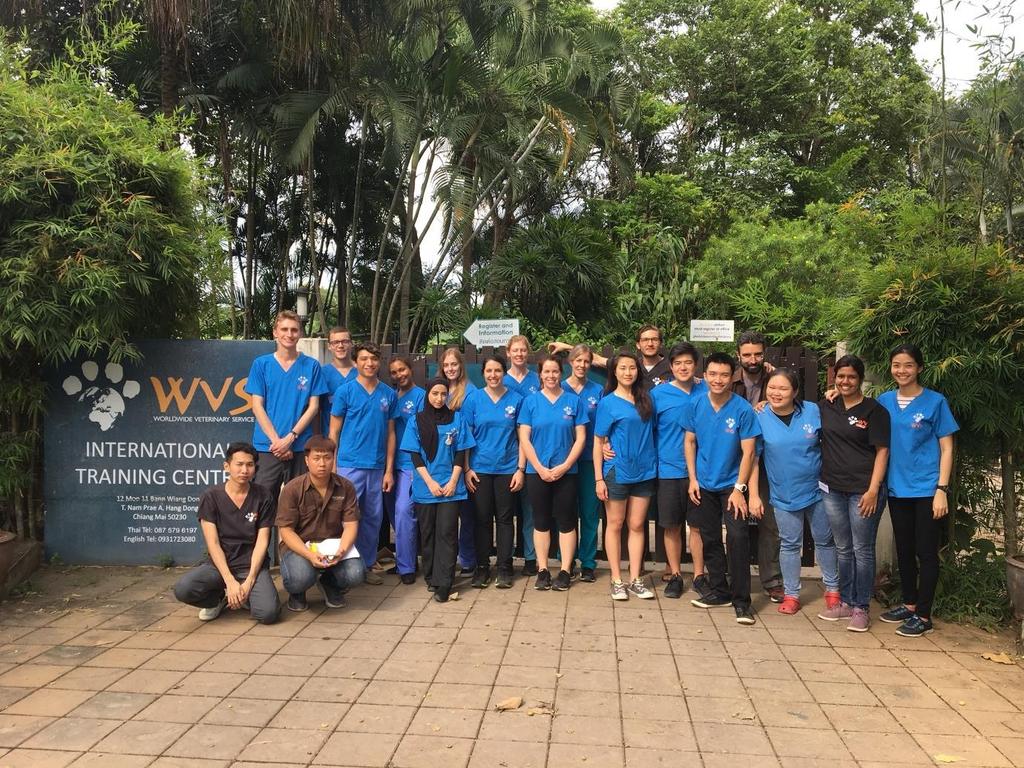 The 7th International ABC Surgical course Also we had the pleasure of hosting Dr Ondrej, volunteer vet from Czech Republic, and Dr Stacy Siquera, from WVS India, for the second time in Thailand as