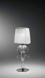 glass, metal, fabric Finish: transparent, nickel - Bulbs: 1x28w - E14 276 277