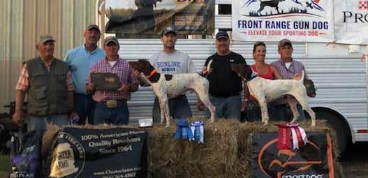 2018 NGSPA PRAIRIE CHICKEN CHAMPIONSHIPS OPEN ALL AGE WINNERS seen enough. Jeep (Robertson) got on the board quickly with a prairie chicken find at 7.