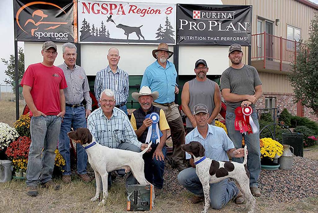 2018 NGSPA REGION 8 CHAMPIONSHIPS AMATEUR SHOOTING DOG WINNERS AMATEUR SHOOTING DOG CHAMPIONSHIP Judges: Glenn Johnson and Jon Small Starters: 29 Ridin High Rudy (Rudy), Zygalinski, was named