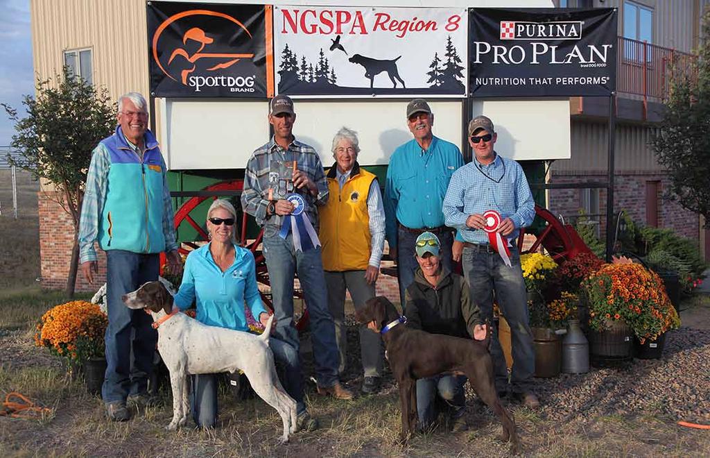 2018 NGSPA REGION 8 CHAMPIONSHIPS 2018 OPEN SHOOTING DOG WINNERS grounds.