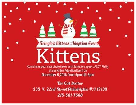 sponsored by Philadoptables. If a Rescue pulls a dog or cat that has been in the shelter for 1.5 months or more, they will get two raffle tickets toward the raffle.