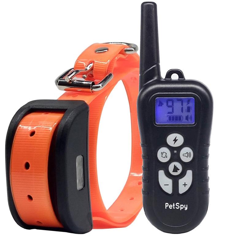 PetSpy Premium Dog Training Collar, Models M919-1/M919-2 What is in the Package: M919-1/M919-2 Remote Transmitter Receiver Collar / E-Collar Radio Frequency: 900 Mhz