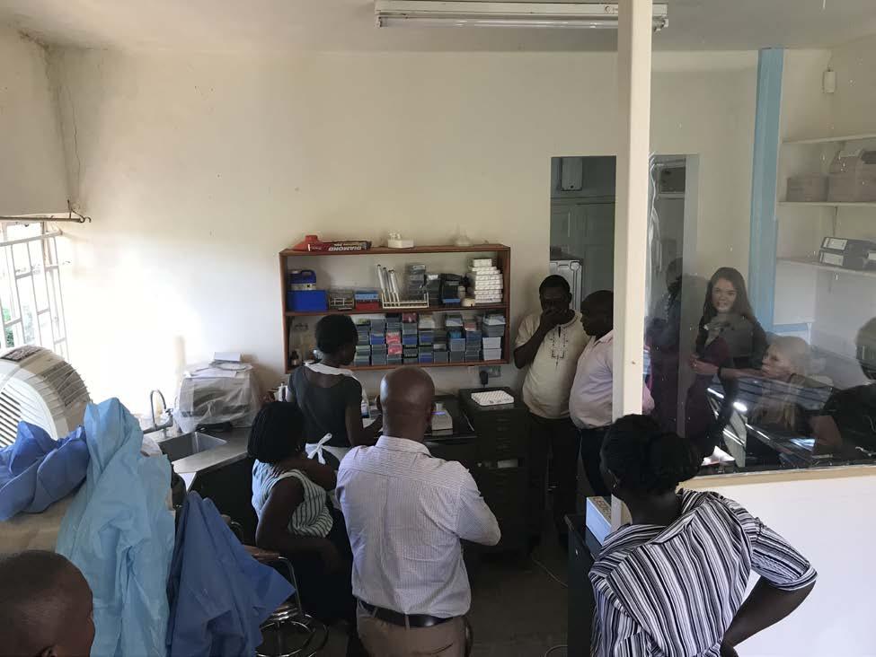 Laboratory diagnostic practical session during NADDEC conference. In place of field work, I.D.E.A. lab personnel were cordially invited to attend a one day training co-hosted by Rakuno Gakuen University and the Ugandan Ministry of Agriculture.