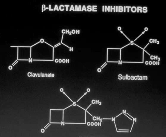 Add a beta-lactamase inhibitor Clavulanic acid - Sulbactam Tazobactam Expands spectrum of activity Anaerobes NOT effective against the beta-lactamases of the SPACE organisms Tazobactam Multiple