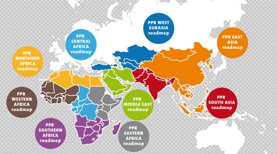 PPR Regional Roadmaps World Organisation for Animal