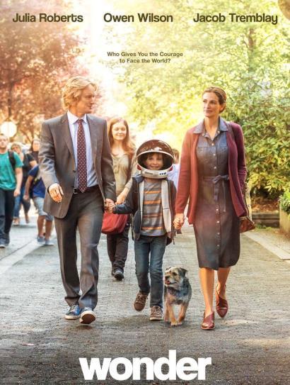 MAYFLOWER ACTIVITIES MRA Movie Matinees -- Saturdays at 2 pm in Kiesel Theater April 21: Wonder 2017 PG 1 hr 53 min Wonder tells the incredibly inspiring and heartwarming story of August Pullman, a