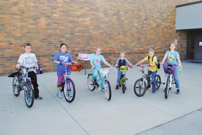 Day All Thursday Date July 12 Location 3-4pm Center Stage @ Dallas County Fair Grounds, Adel Bike to School Week With May being Bike Month, we challenge the Perry Elementary children to bike to
