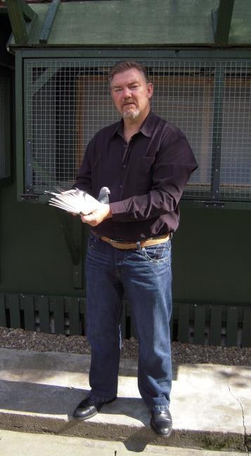 Peter Crawford of Ipswich who has had a good deal of success over many years with his family of Middle distance birds.