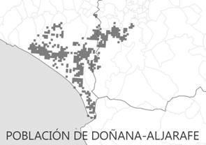 and Guarrizas (2). b) 2.1. Autochthonous populations (Andújar and Doñana) The increase of the Andújar-Cardeña population (Sierra Morena population in Fig.