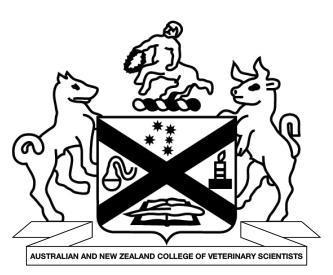 Australian and New Zealand College of Veterinary Scientists Fellowship Examination June 2014 Small Animal Medicine Paper 2 Perusal time: Twenty (20) minutes Time allowed: Four (4) hours after perusal