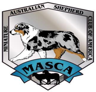 Miniature Australian Shepherd Club of America Application for Tracking Number If your dog is already registered or has applied for a registration with MASCA, you do not need to fill out this form.