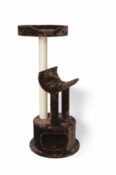 hideouts, perches and scratching posts gray BZ02040 25.5 X 20 X 52.