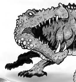 Improved Grab: To use this ability, a tyrannosaurus must hit with a bite attack.